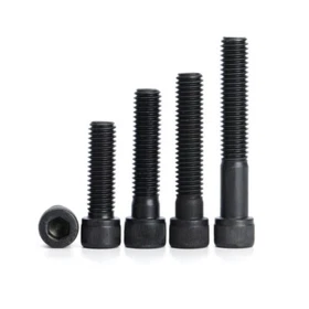 1/4 5/16 3/8 7/16 1/2 5/8 3/16 1/8 5/32 Socket Cap Head Screws Black Allen Bolts