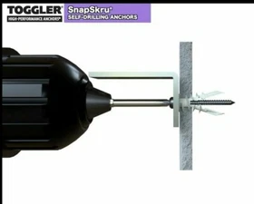 Toggler SnapSkru Self Drilling Drywall Anchors Choose Size With or W/O Screws