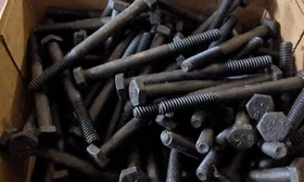 1/4-20 X 2-3/4" HEX CAP SCREW GRADE 5 PLAIN COARSE THREAD USA