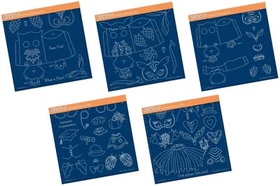 Clarity Stamps Groovi Parchment Embossing Linda Williams Owl - A4 Square