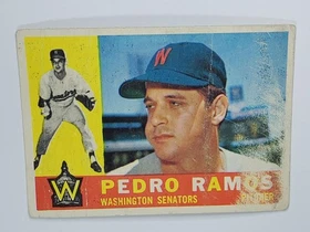 Build Your Set  You Pick Your Cards - 1960 Topps - MLB Baseball Card Selection C