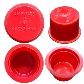 Caplugs Red T-13 1.25" Tapered Caps and Plugs Protection NAS834-96