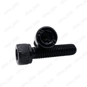 Black 12.9 Steel Hex Socket Bolts Cap Head Screws 0# 2# 4# 5# 6# 8# 1/4 5/16 3/8 Black 12.9 Steel Hex Socket Bolts Cap Head Screws 0# 2# 4# 5# 6# 8# 1/4 5/16 3/8