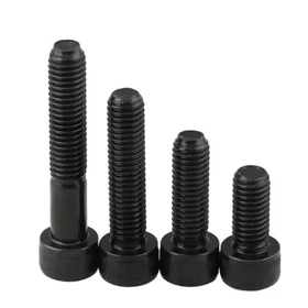 1/4", 5/16" CAP HEAD SCREWS HEX SOCKET ALLEN KEY BOLTS HIGH TENSILE 12.9 BLACK