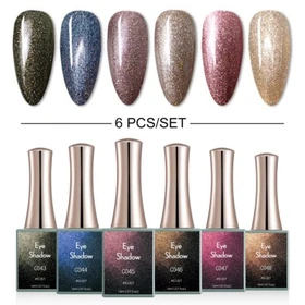 16ml UV/LED Nail Gel Polish Kit Nail Salon Long Lasting Soak Off Gel Varnish Set 16ml UV/LED Nail Gel Polish Kit Nail Salon Long Lasting Soak Off Gel Varnish Set
