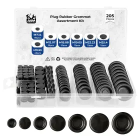 197644895977 AAM ESSENTIALS Rubber Grommet Waterproof Kit