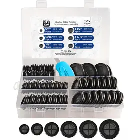 RG55 AAM ESSENTIALS Rubber Wiring Double Grommet Kit