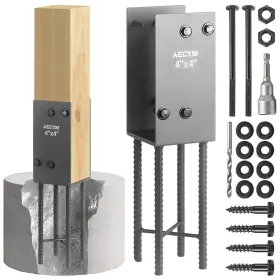 747165441094 AECXM Actually Fence Post Holder Bracket