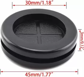 GROOVE-GROMMET-30X38-4 AIFEIER ET Firewall Rubber Grommets Pl #2