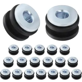749350504591 AMAVOLER Rubber Grommets Bolt Steel