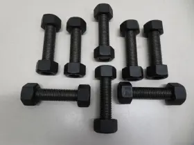 ABT203 AMERIBOLT Steel Stud Nuts Oxide