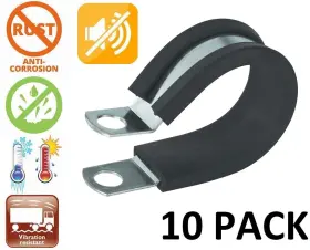 403892 ANCOR Cushion Clamp Rubber Cable Hose Steel Marine Rv