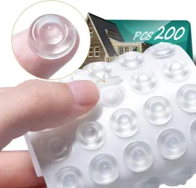 AN-GJ-200P ANICCO Cabinet Door Bumpers Pack Adhesive