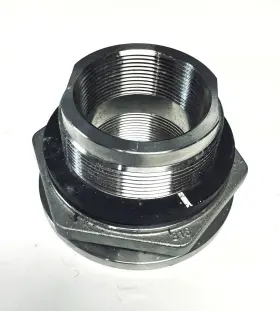 TF200SS BANJO Bulkhead Tank Fitting Steel Epdm Gasket Hole