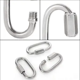 711181363203 BOYUYI Steel Chain Link Carab #3