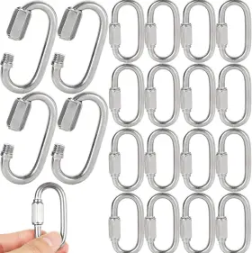 711181363203 BOYUYI Steel Chain Link Carab