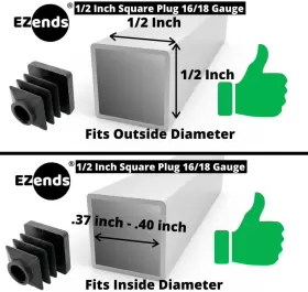 BD5620 BREW DOG SUPPLIES INC Square End Plug Tubing #2