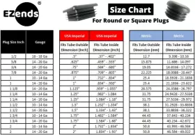 BD5620 BREW DOG SUPPLIES INC Square End Plug Tubing #3
