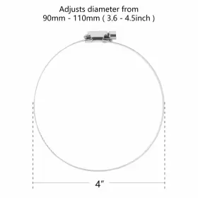 014843101947 CABAX Duct Clamp Steel Hose #2