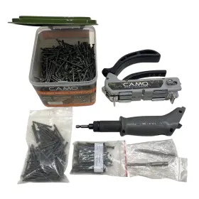 0345144 CAMO Edge Marksman Driver Tools Box Coated Screws