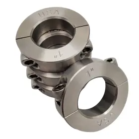 1000-2P-SS303-4 COASTAL SHAFT COLLARS Clamping Collar Steel