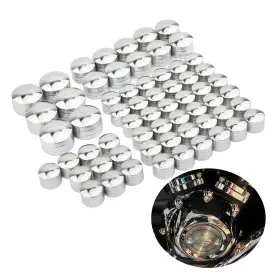 10035CBW DAKLVNG Bolt Covers Engine Head Toppers Cap Harley