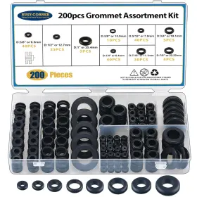 KIT-200PCS DELSON RUBBER HARDWARE TOOLS PTE.LTD Cortafuegos