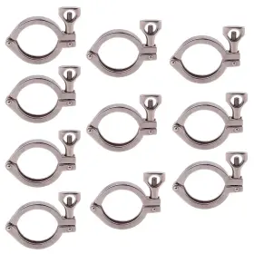 DERNORD-495 DERNORD Steel Single Pin Clamp Wing Nut Ferrule