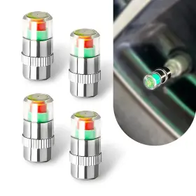 DIA27666 DIAMALL Car Tire Pressure Monitor Valve Stem Caps