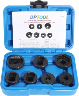 TG15100 DPTOOL Leaf Spring Shackle Pin Remover Socket Set