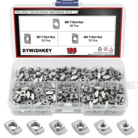 DYWISHKEY0028 DYWISHKEY Slot Nut Sliver