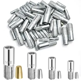 313099916955 ELESUNORY Concrete Anchors Zinc Carbon Steel