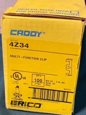 4Z34 ERICO CADDY Function Clip Grid Hanger Wire