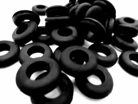 Fastener Depot 5/16HOLE 1/32PANEL 1/4ID Rubber Grommet For Id #3