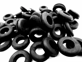 Fastener Depot 5/16HOLE 1/32PANEL 1/4ID Rubber Grommet For Id