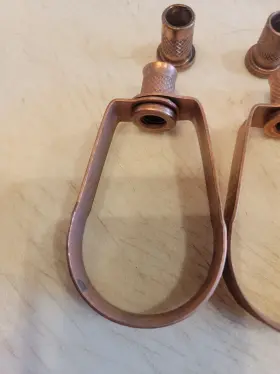 STRUTLH-CP-112 FASTENERS INC Copper Pipe Swivel Loop Hanger #2