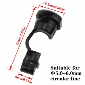797430366386 FENGXIAOMIN Relief Bushing Round Cable Wire #2