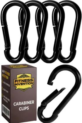 FI007 FITNESS INVENTION Carabiner Clip Pack Snap Hooks Cl