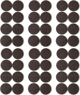 4026 FURNIGEAR Felt Furniture Pads Hardwood Round