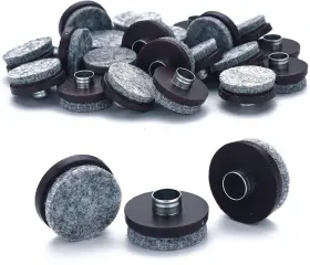 796862203917 FURNIGEAR Nail Felt Pads Furniture Chair Slides