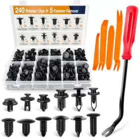 GRC-33 GOOACC Bumper Retainer Clips Car Rivets Fasteners Push