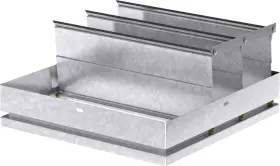 BD100 GREENHECK Horizontal Mount Backdraft Damper