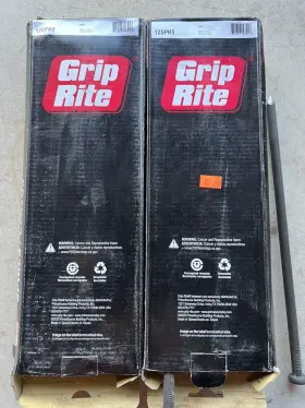 12SPK5 GRIP-RITE Nails Landscape Spikes Timbers Edging Pack