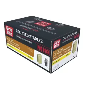 GRN17 GRIP-RITE Electrogalvanized Crown Staples #2