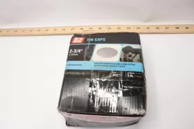 TIN5 GRIP RITE Tin Cap Disks Round Electro Galvanized