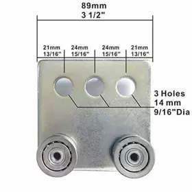 414745788895 HI FLAME Wheel Trolley Bearing Taller #2