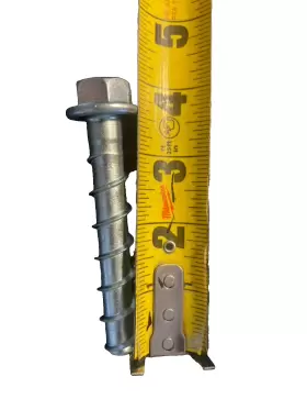 418072 HILTI Kwik Hus Ez Concrete Masonry Screw Anchor Carbon #2