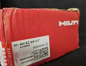 418085 HILTI Kh Ez Concrete Masonry Screw Anchors Bolts #3
