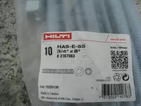 HAS-E-55 HILTI Anchor Rods #2