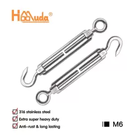 757818089436 HOOMUDA Steel Turnbuckle Hook #2
